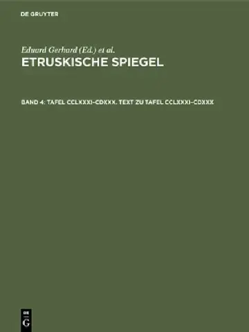 Cover of Tafel CCLXXXI-CDXXX. Text Zu Tafel CCLXXXI-CDXXX