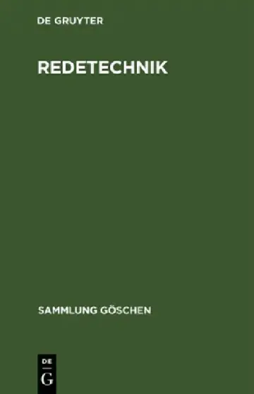 Cover of Redetechnik