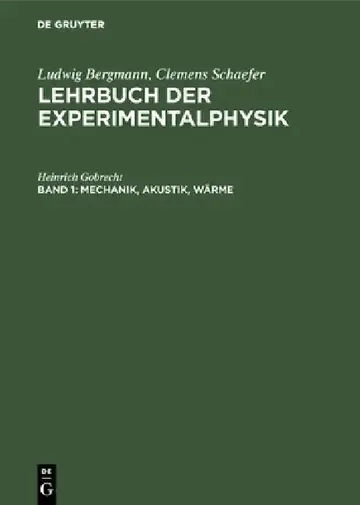 Cover of Mechanik, Akustik, Wärme