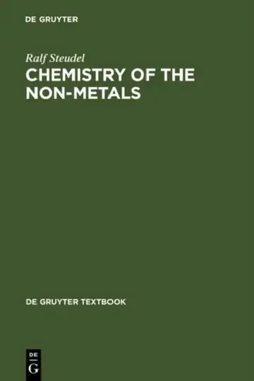 Cover of Chemistry of the Non-Metals