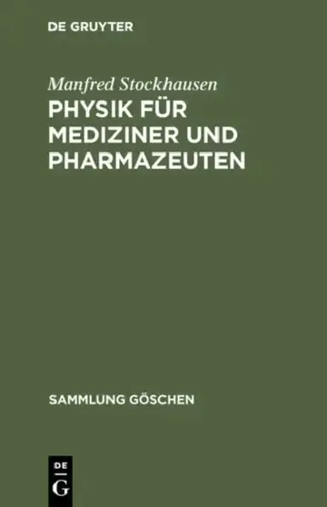 Cover of Physik für Mediziner und Pharmazeuten