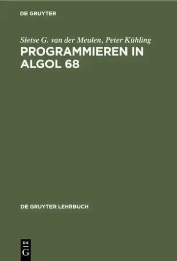 Cover of Programmieren in ALGOL 68
