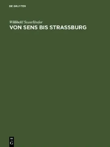 Cover of Von Sens Bis Strassburg