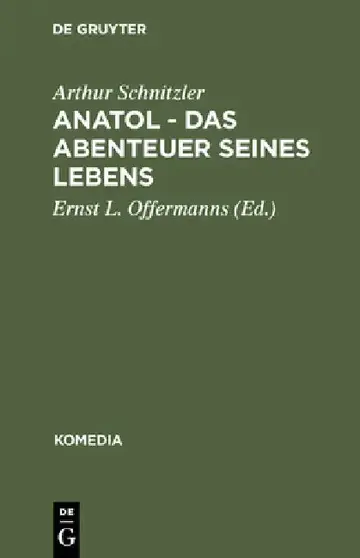 Cover of Anatol - Das Abenteuer seines Lebens