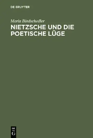Cover of Nietzsche Und Die Poetische Lüge
