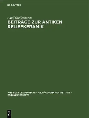 Cover of Beiträge Zur Antiken Reliefkeramik