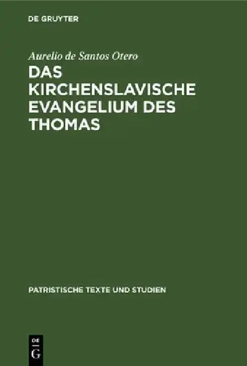 Cover of Das kirchenslavische Evangelium des Thomas
