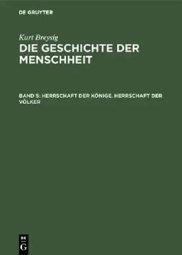 Cover of Herrschaft der Könige. Herrschaft der Völker