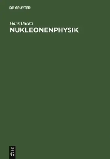 Cover of Nukleonenphysik