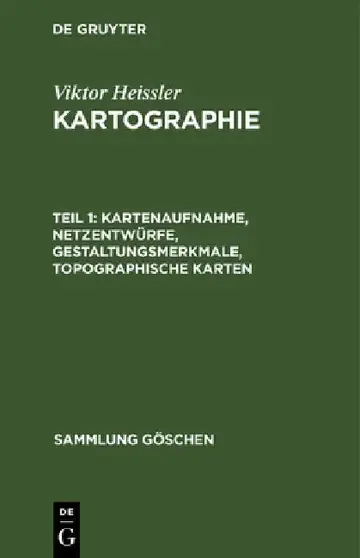 Cover of Kartenaufnahme, Netzentwürfe, Gestaltungsmerkmale, Topographische Karten