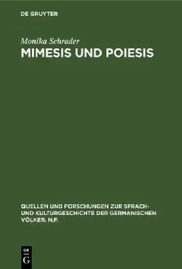 Cover of Mimesis und Poiesis