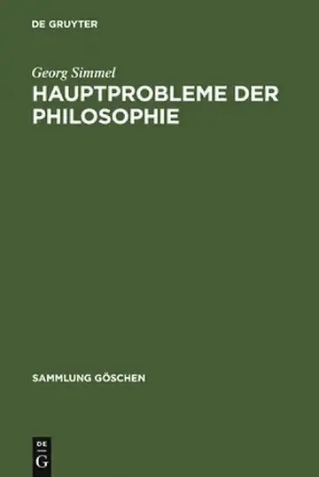 Cover of Hauptprobleme Der Philosophie