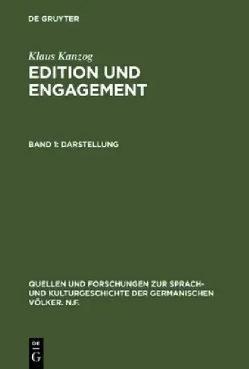 Cover of Darstellung