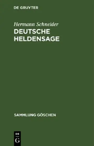 Cover of Deutsche Heldensage