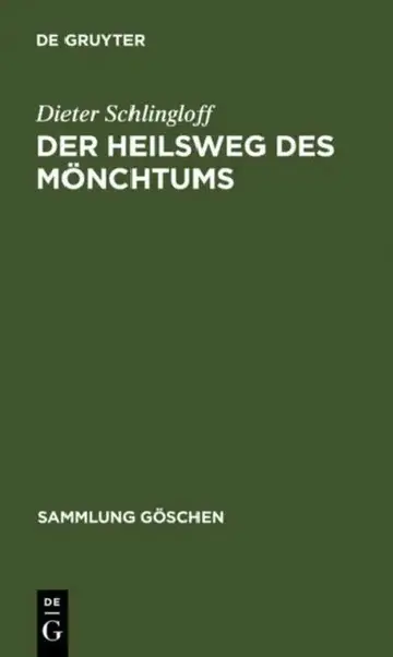 Cover of Der Heilsweg des Mönchtums