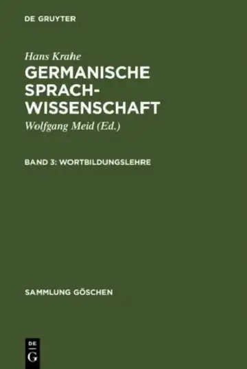 Cover of Wortbildungslehre