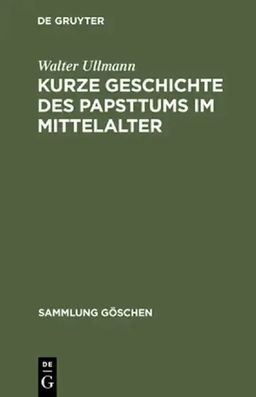 Cover of Kurze Geschichte Des Papsttums Im Mittelalter
