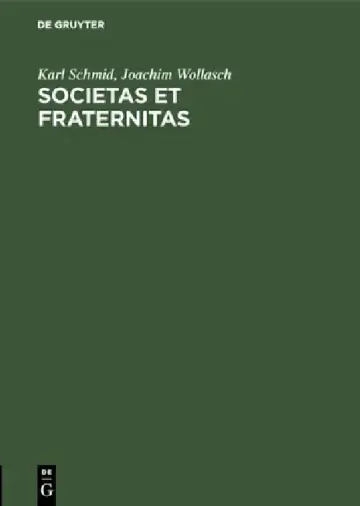 Cover of Societas et Fraternitas