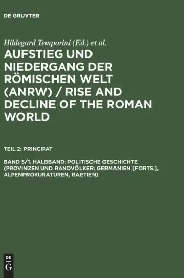 Cover of Politische Geschichte (Provinzen Und Randvlker