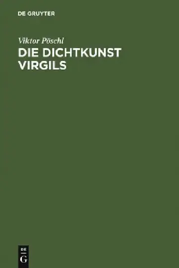 Cover of Die Dichtkunst Virgils