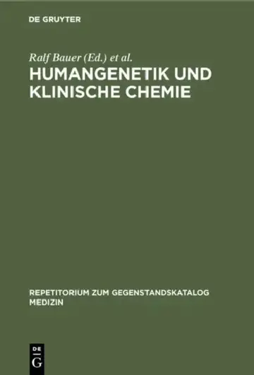 Cover of Humangenetik und Klinische Chemie