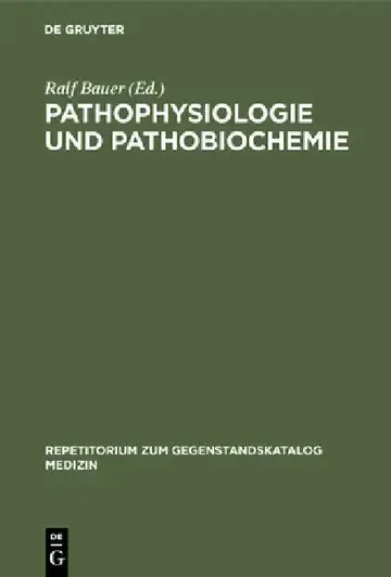Cover of Pathophysiologie und Pathobiochemie