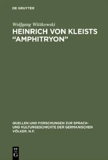 Cover of Heinrich von Kleists "Amphitryon"