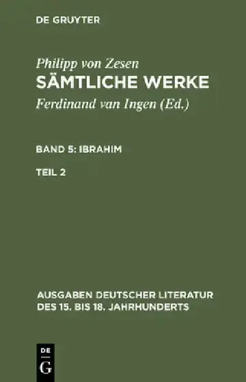 Cover of Sämtliche Werke. Bd 5