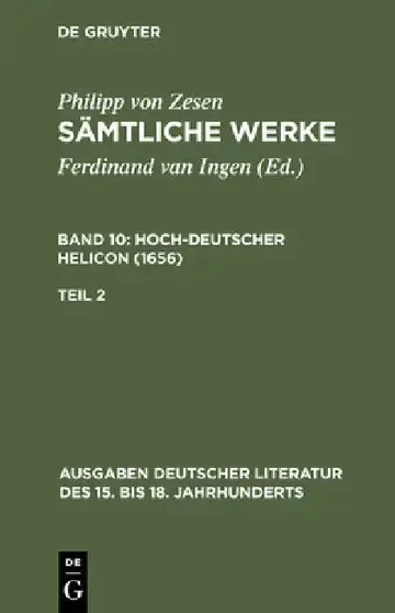 Cover of Sämtliche Werke. Bd 10