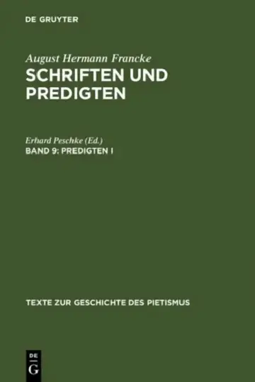 Cover of Predigten I