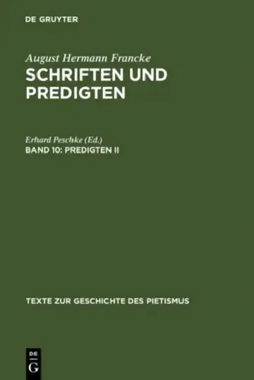 Cover of Predigten II