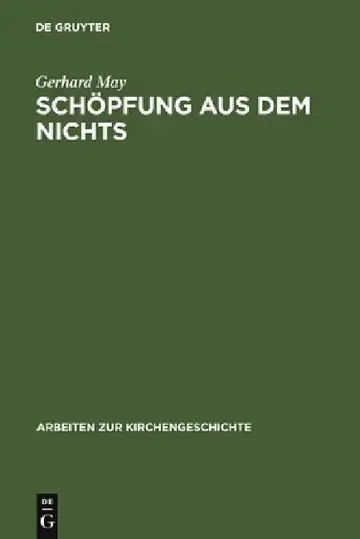 Cover of Schöpfung aus dem Nichts