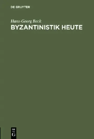 Cover of Byzantinistik heute