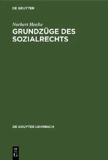 Cover of Grundzüge des Sozialrechts