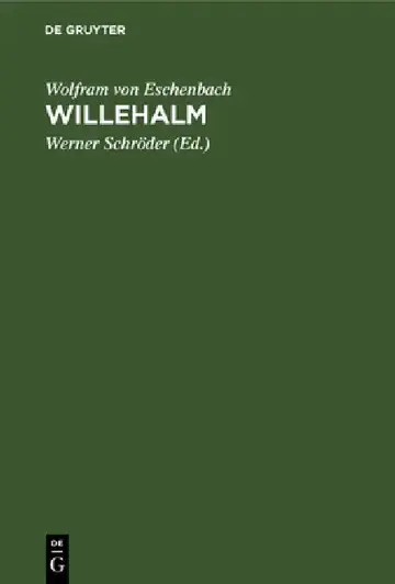 Cover of Willehalm
