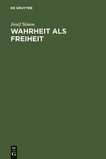 Cover of Wahrheit ALS Freiheit