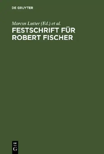 Cover of Festschrift für Robert Fischer