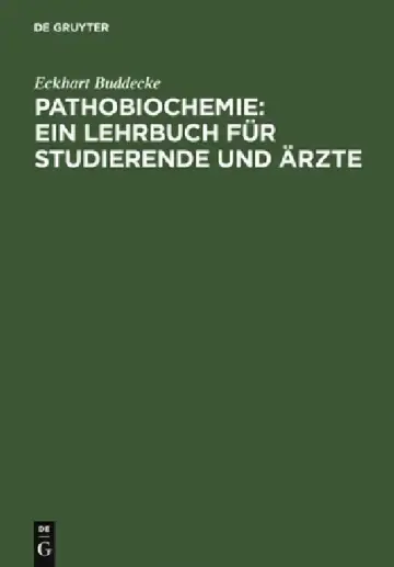 Cover of Pathobiochemie