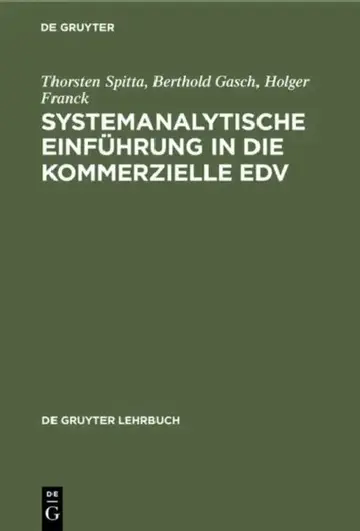 Cover of Systemanalytische Einführung in Die Kommerzielle EDV