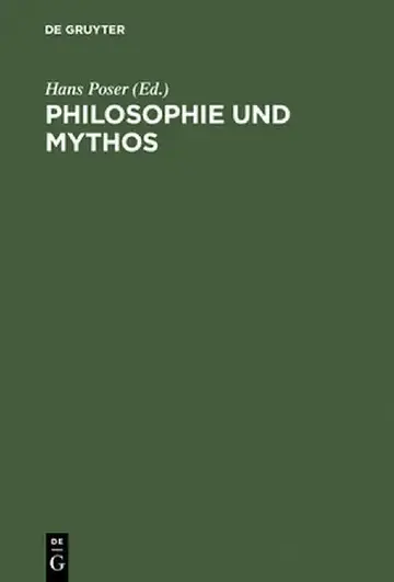 Cover of Philosophie Und Mythos