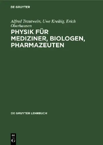 Cover of Physik für Mediziner, Biologen, Pharmazeuten