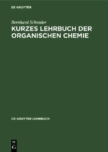 Cover of Kurzes Lehrbuch der organischen Chemie