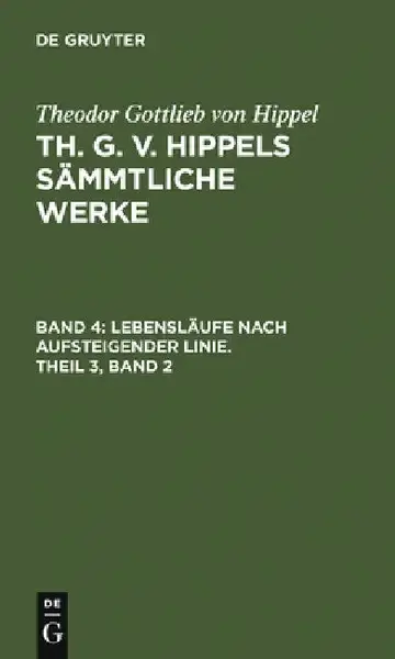 Cover of Lebensläufe Nach Aufsteigender Linie, Theil 3, Band 2