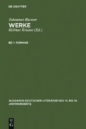 Cover of Romane