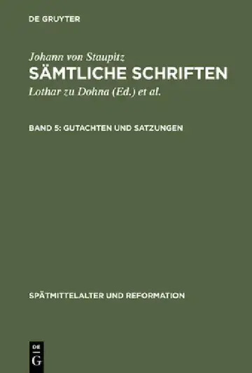 Cover of Gutachten Und Satzungen