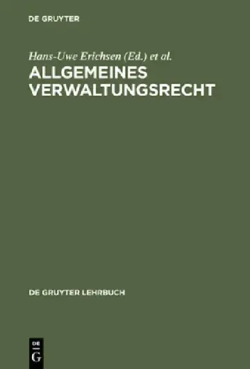 Cover of Allgemeines Verwaltungsrecht