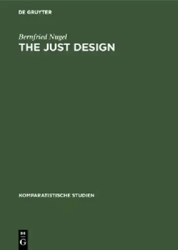 Cover of The Just Design