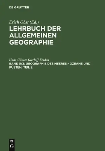 Cover of Geographie Des Meeres - Ozeane Und Küsten, Teil 2