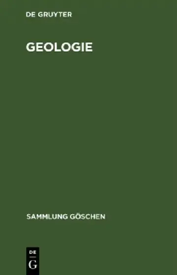 Cover of Geologie