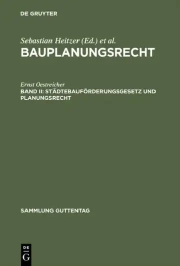 Cover of Stadtebauforderungsgesetz Und Planungsrecht